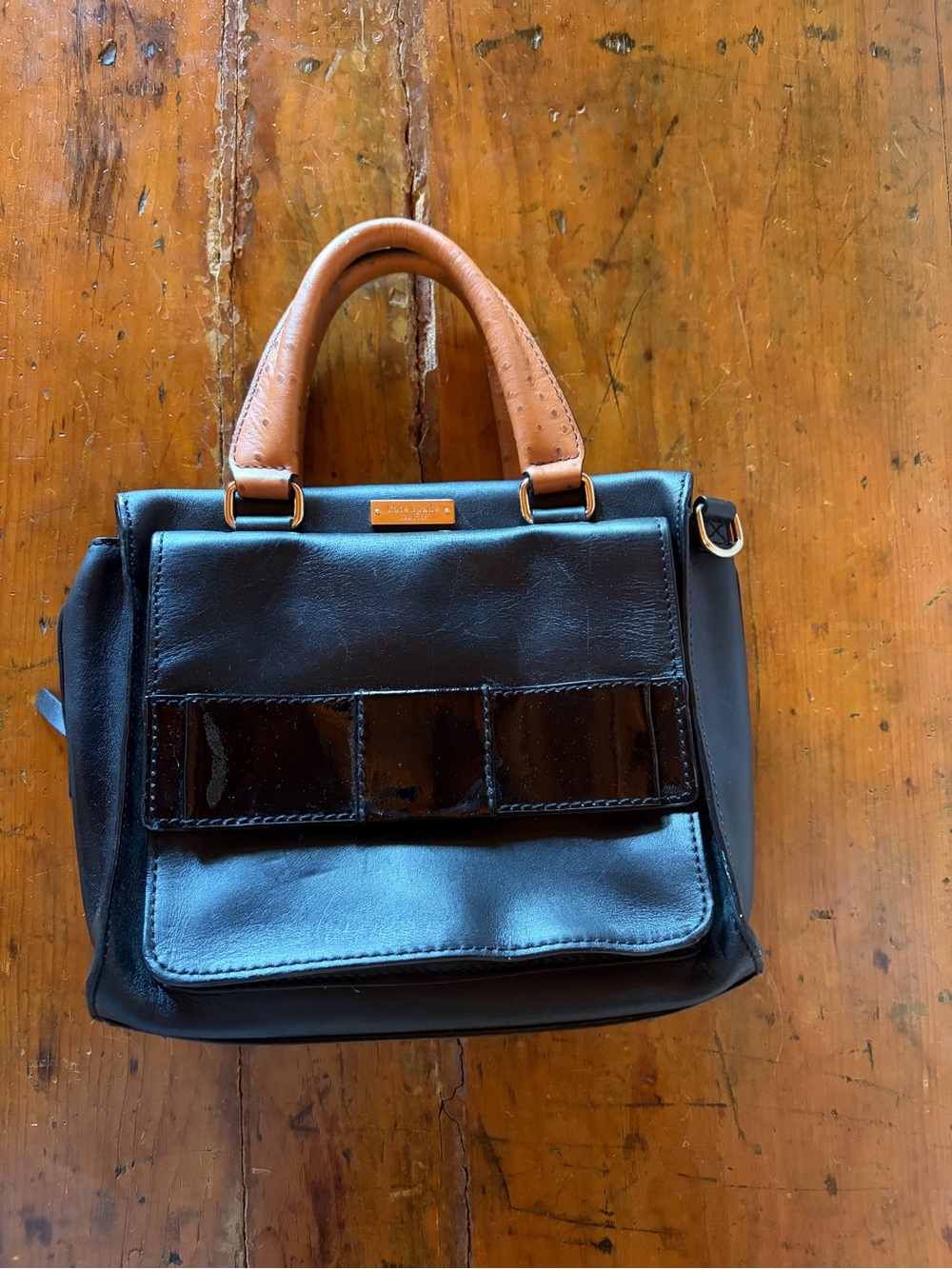 Kate Spade Black Leather Purse